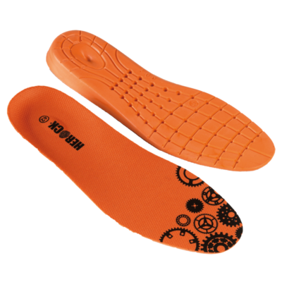 Solo Insoles - Sold By 10 Pair/Size Orange 40