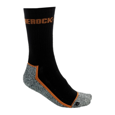 Carpo Socks - Sold By 10 Pair/Size Black 39/42
