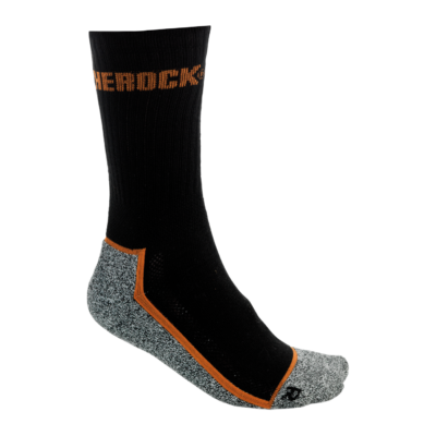 Carpo Socks - Sold By 10 Pair/Size Black 39/42