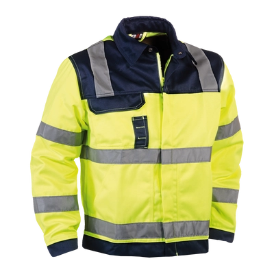 Hydros High Visibility Jacket Yellow/Navy S
