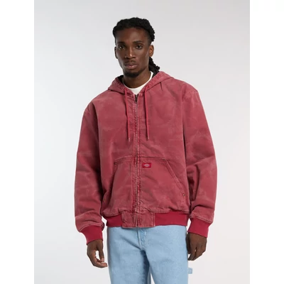 Hilham Lined Denim kapucnis bomberdzseki