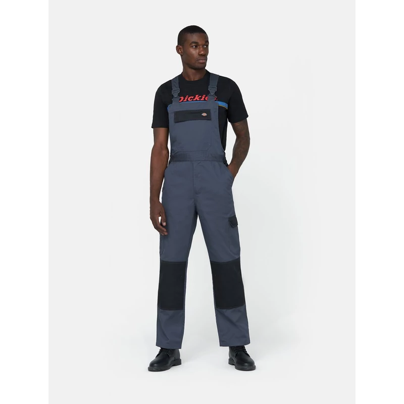 Dickies EVERYDAY B&B kantáros nadrág - Grey/Black - XL