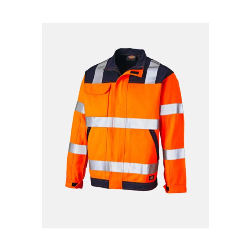 SA24/7JK ED Hi-Vis jacket Orange/Navy XL