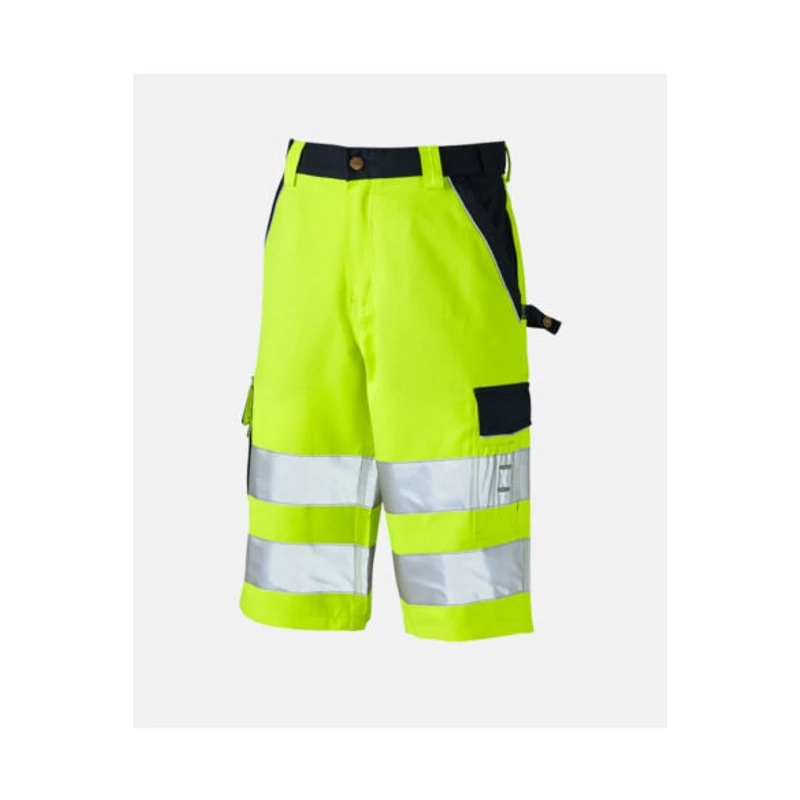 SA30065-Saturn Yellow/Navy-Hi-Vis Industry rövidnadrág-50