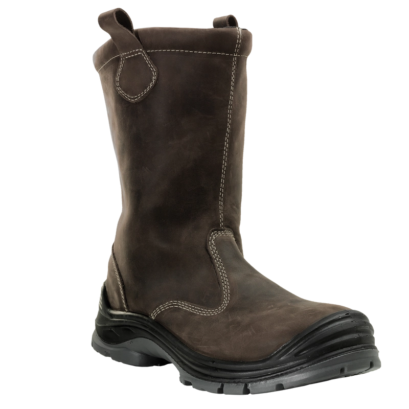 Crixus S3 Safety Boot High Brown 37