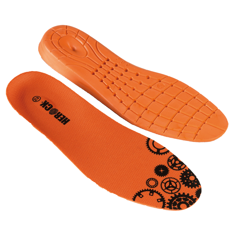 Solo Insoles - Sold By 10 Pair/Size Orange 45
