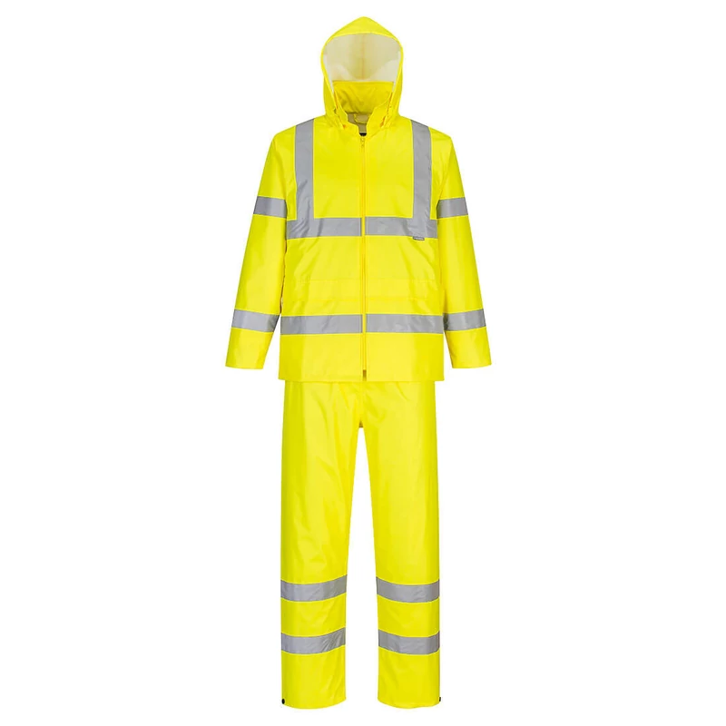 Hi-Vis Packaway esőruha - Yellow - XL