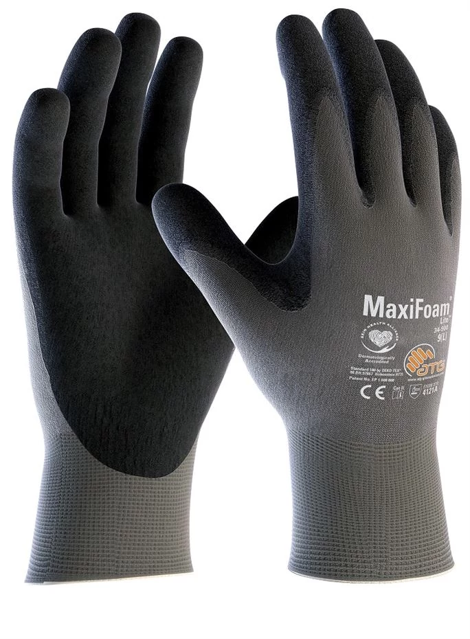 ATG® mártott kesztyű MaxiFoam® LITE 34-900 08/M