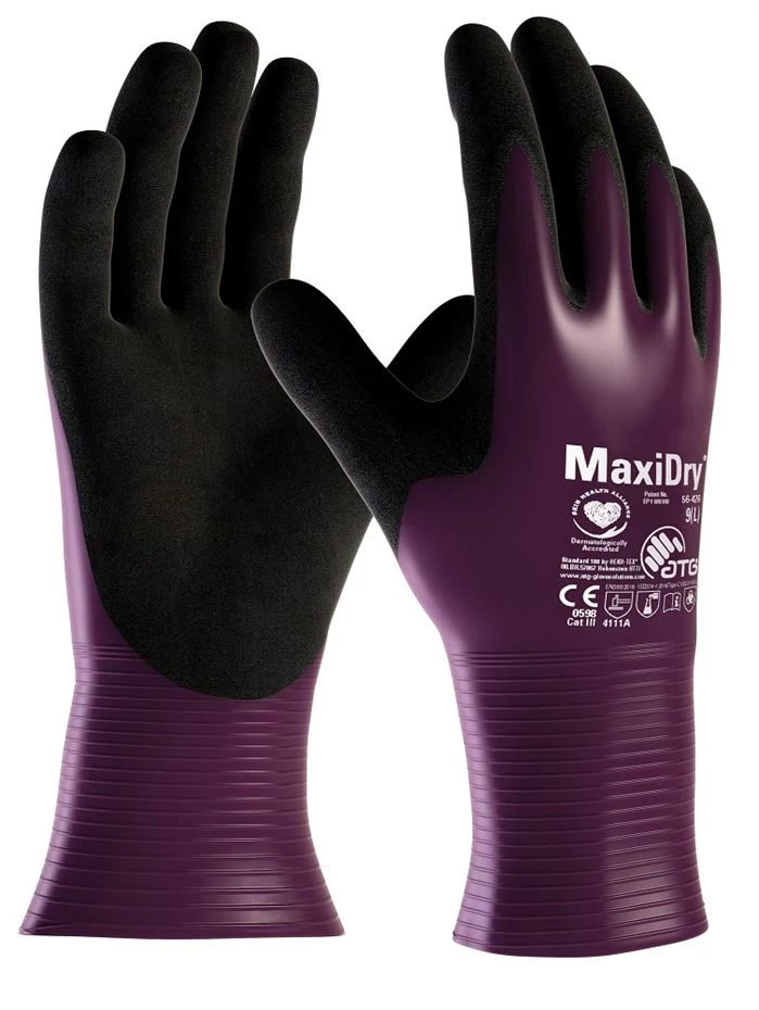 ATG® mártott kesztyű MaxiDry® 56-426 10/XL