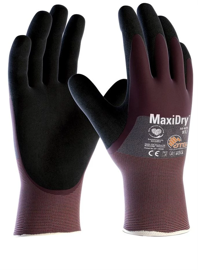 ATG® mártott kesztyű MaxiDry® 56-425 06/XS