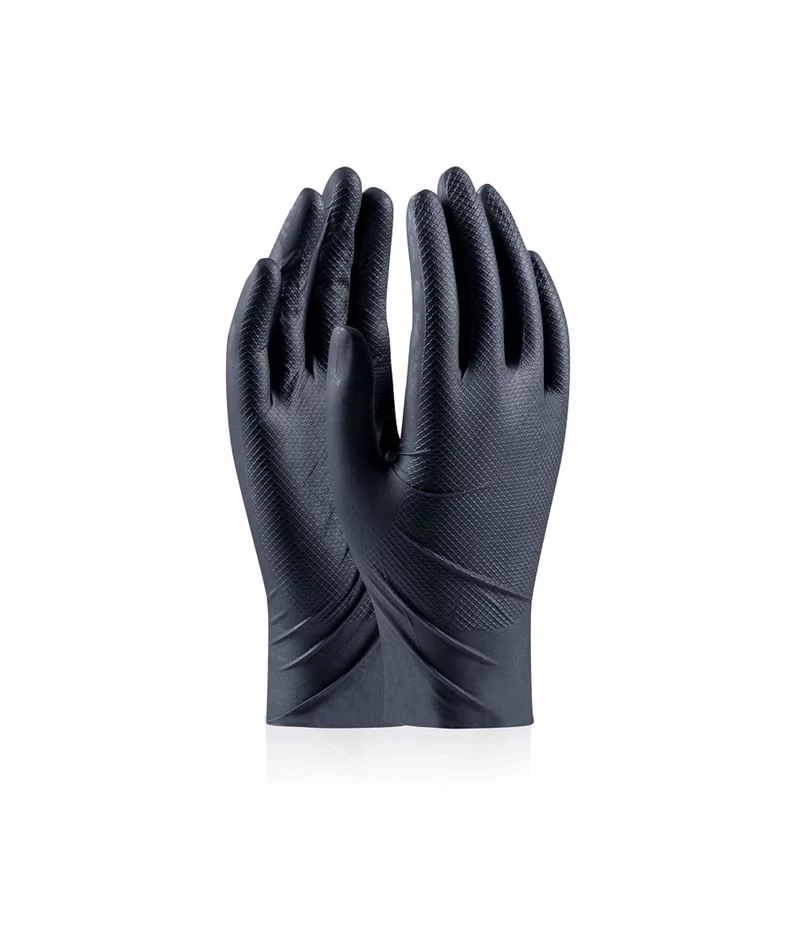 Eldobható kesztyű GRIPPAZ® 246A BLACK 08/M