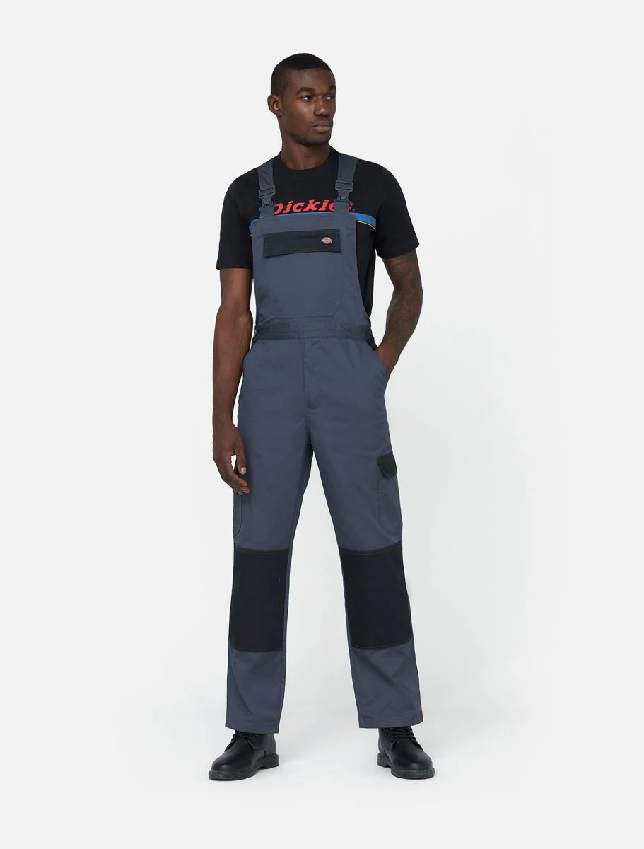 Dickies EVERYDAY B&B kantáros nadrág - Grey/Black - XL