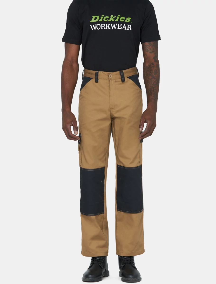 Dickies EVERYDAY deréknadrág - Khaki/Black - 32