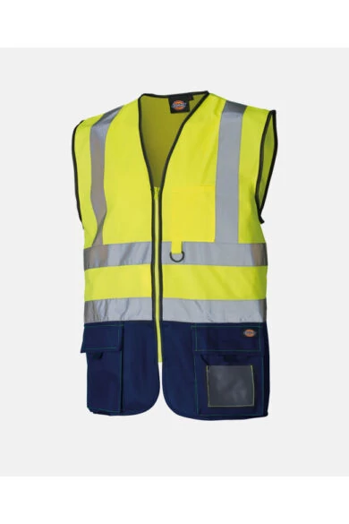 SA22021-3XL-Yellow/Navy Láthatósági mellény