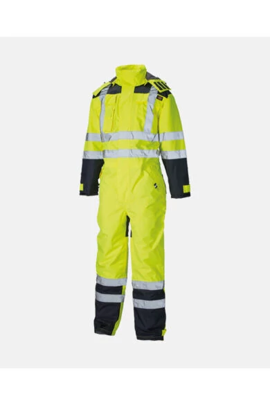 SA7000-L-Yellow-Vízálló jólláthatósági overall
